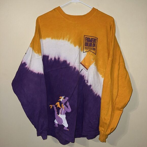 Disney Tops - Disney 2020 EPCOT Festival of the Arts Figment Spirit Jersey Adult Small